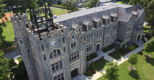 Lupton Hall aerial view